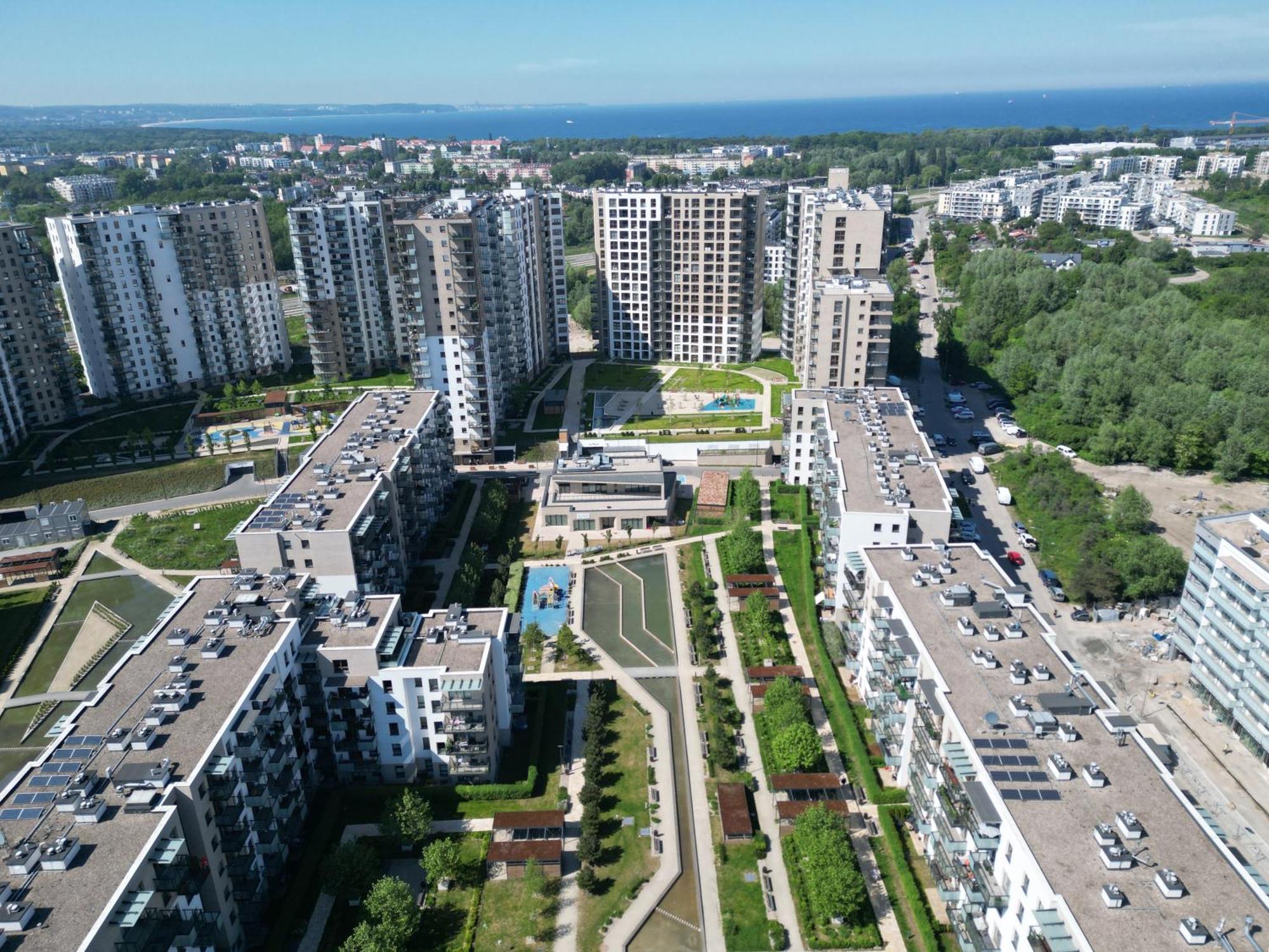 Ferienwohnung Rzut Beretem Danzig Exterior foto